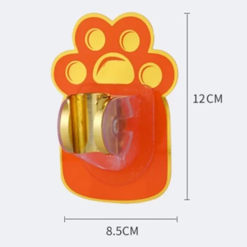 Yapışkanlı Hayvan Figürlü Hareketli Duş Başlığı Tutucu