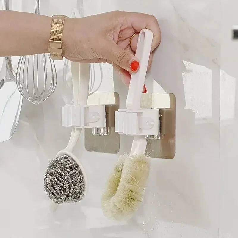 Yapışkanlı Pratik Mop Tutucu 4 Adet