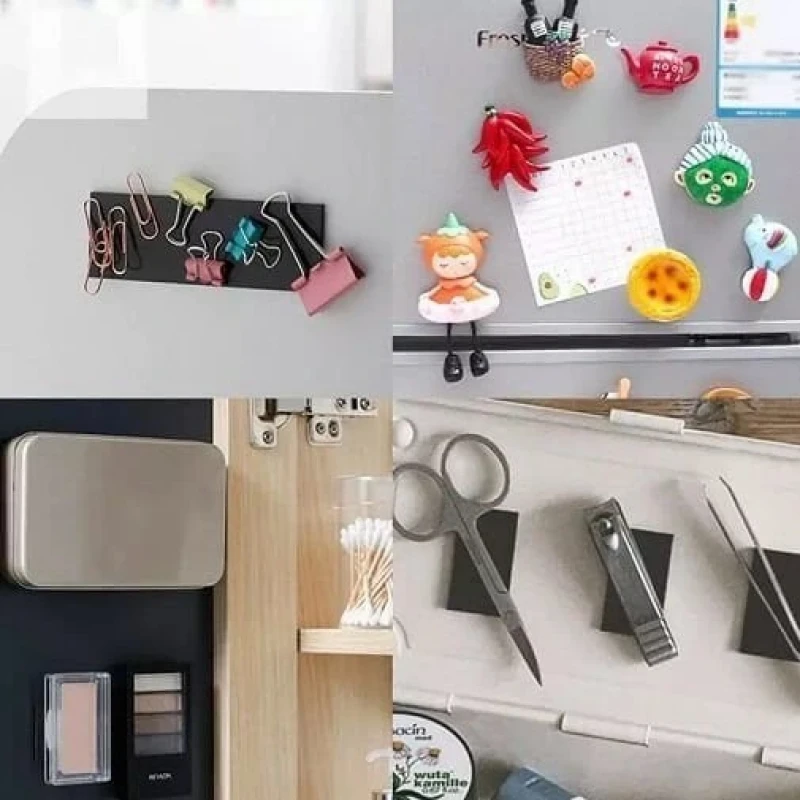 Yapışkanlı Şerit Mıknatıs Magnet 1 Mt x 2 Cm