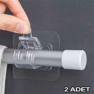 2 Li Boru ve Kablo Tutucu Halka Güçlü Yapışkanlı