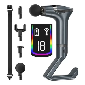 3 ü 1 Arada Yeni Nesil Profesyonel Titreşimli Masaj Aleti Derin Doku Tetik Noktası Fitness Masajı