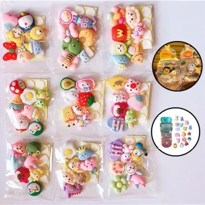 4 Adet 3D Matara Sticker Karışık Model