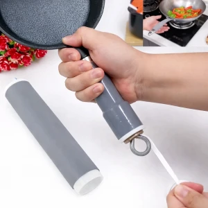 Isı Yalıtımlı Silikon Tava Sapı Kaplama Koruyucu Güvenli Tutuş Sağlayan Eli Yakmayan