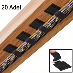 20 Adet Kendinden Yapışkanlı Cırt Cırtlı Bant