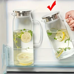 1200 Ml Borosilikat Cam Sürahi