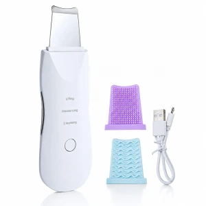 Ultrasonic Spatula Yüz Siyah Nokta Temizleme Cihazı Şarjlı Cilt Temizleyici