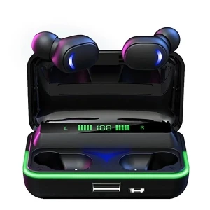 E10 Oyuncu Kablosuz Bluetooth Kulaklık Rgb Led Işıklı 5.1 Wireless