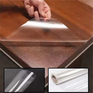 Şeffaf Yapışkanlı Yüzey Koruma Folyosu 60cm x 5mt