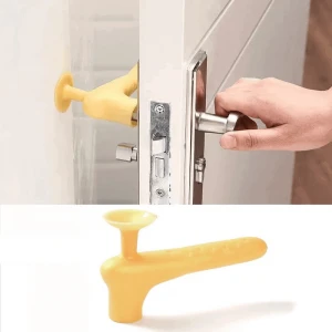 Silikon Kapı Kolu ve Duvar Koruyucu Kapı Stoperi