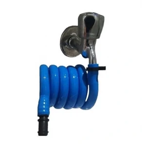 Wc Hortummatik Esnek Yere Değmez Mavi