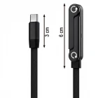 1.5mt 240W Ultra Hızlı Type-C Şarj Data Kablosu Katlanabilir Standlı Ergonomik Tasarım Örgülü