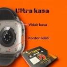 10 Kordonlu Ultra 10 Akıllı Saat Yüksek Çözünürlük Ekran Kaliteli Hoparlör Mikrofon 49 Mm