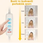 10 Lu Holywood Işıklı Kulis Stüdyo Makyaj Lambası