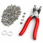 100 Lü Çıt Çıt Pense Seti Metal Çıt Çıt Makinesi