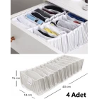 11 Gözlü Çekmece İçi Akordiyon Organizer M 4 Lü