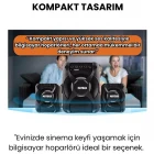 2+1 USB Jack Ses Sistemi Hoparlör Pc Tv Telefon