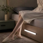 2 Adet Hareket Sensörlü Lamba Merdiven Dolap Çalışma Masası Mutfak Lambası Şarjlı Usb Led Lamba Beyaz
