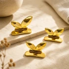 2 Adet Kelebek Tasarım Klozet Kaldırma Aparatı Gold Renk