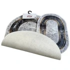 2 Li Banyo Paspası Kaymaz Klozet Takımı Oval A