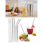 2 Li Paslanmaz Çelik Pipet ve Temizleme Fırçası