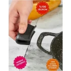 2 Li Silikon Tencere Tava Tutacağı Sap Tutucu