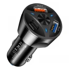 2 Usb 1 Type C 55W 3.0 Hızlı Şarj Aleti Oto Araç Çakmaklık Şarj Cihazı