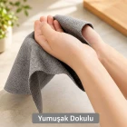 20 Li Rulo Mikrofiber Temizlik Bezi 25x25 cm Çok Amaçlı Kopart Kullan Kaliteli