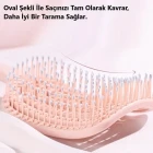 3 Boyutlu Saç Açma Fırçası Tarağı