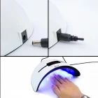 36w Oje ve Tırnak Kurutucu Fototerapi Makinesi Dijital Göstergeli