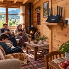 4G 5G SIM Kartlı WiFi 6 Router Modem 300 Mbps 2.4 GHz Kablosuz İnternet Dağıtıcı Taşınabilir Modem 6 Anten İle Çok Güçlü Sinyal