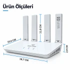 4G 5G SIM Kartlı WiFi 6 Router Modem 300 Mbps 2.4 GHz Kablosuz İnternet Dağıtıcı Taşınabilir Modem