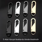 5 Adet Kolay Takılan Fermuar Sürgüsü Başlığı Yedeği Valiz Çanta Kıyafet