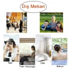 5 Paket Renkli 100 Yaprak Yıkama Kağıt Sabun Elde Eriyen Parfümlü