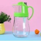 500 ml Ölçüm Hazneli Pompalı Yağdanlık Cam Şişe