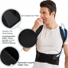 Ayarlanabilir Dik Duruş Sırt Bel Korsesi Kadın Erkek Kamburluk Önleyici Sırt Ağrısı Giderici