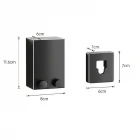 Uzatılabilir Geri Çekilebilir Çamaşır Kurutma Askısı Pratik Balkon Çamaşır İpi Paslanmaz Çelik Tel