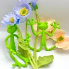 Kurbağa Şeklinde Bitki Sabitleyici Bitkiler İçin Dal ve Gövde Destek Aparatı Çok Amaçlı Bitki Tutucu Klips