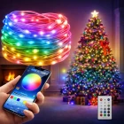 10 Metre Kumandalı Usb Led Işık Bluetooth Telefon Bağlantılı Çok Modlu Dekoratif Ortam Aydınlatması