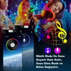 3 Metre Neon Led Işık Kumandalı Esnek Dekoratif Ortam ve Oda Aydınlatması