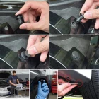 100 Parça Plastik Bağlantı Elemanları Oto Kaplama Klipsi Tampon ve Trim Sabitleme Perçinleri