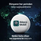 Gözcü Mini Android ve İos Uyumlu Takip Cihazı Geçmişe Dönük Konum Gps Araç Motor Çocuk Gizli