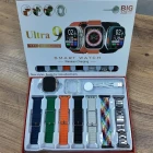 Ultra 9 Model 7 Kordonlu Akıllı Saat Nabız Adımsayar Bluetooth Bağlantılı Smart Watch