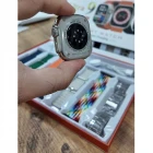 Ultra 9 Model 7 Kordonlu Akıllı Saat Nabız Adımsayar Bluetooth Bağlantılı Smart Watch