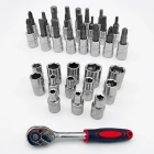 Cr-v Max 1/4 Cırcırlı 46 Parça Lokma Anahtar Takımı Bits Uç Seti Tam Set