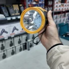 Profesyonel 10W 1000 Lümen Dijital Ekran Şarjlı El feneri Su Geçirmez Çift Işıklı Kambur Fener