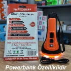 Profesyonel 10W 1000 Lümen Dijital Ekran Şarjlı El feneri Su Geçirmez Kambur Fener