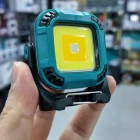 Mini Şarjlı COB LED Projektör Güçlü Işık Mıknatıslı Yapışma Tamir Kamp Çalışma Lambası