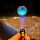 20W Yüksek Zoom Özellikli 1000 Lümen Şarjlı Profesyonel Zoomlu El Feneri