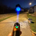 20W Yüksek Zoom Özellikli 1000 Lümen Şarjlı Profesyonel Zoomlu El Feneri