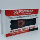 20W Yüksek Zoom Özellikli 1000 Lümen Şarjlı Profesyonel Zoomlu El Feneri